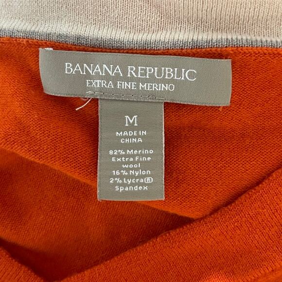 Banana Republic Extra Fine Merino Sweater Size M - Picture 3 of 3